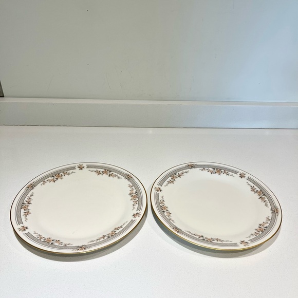 Set of 2 Noritake Fine China Fairview 7263 Bread/Butter dessert Plate 6.5” - Picture 4 of 7